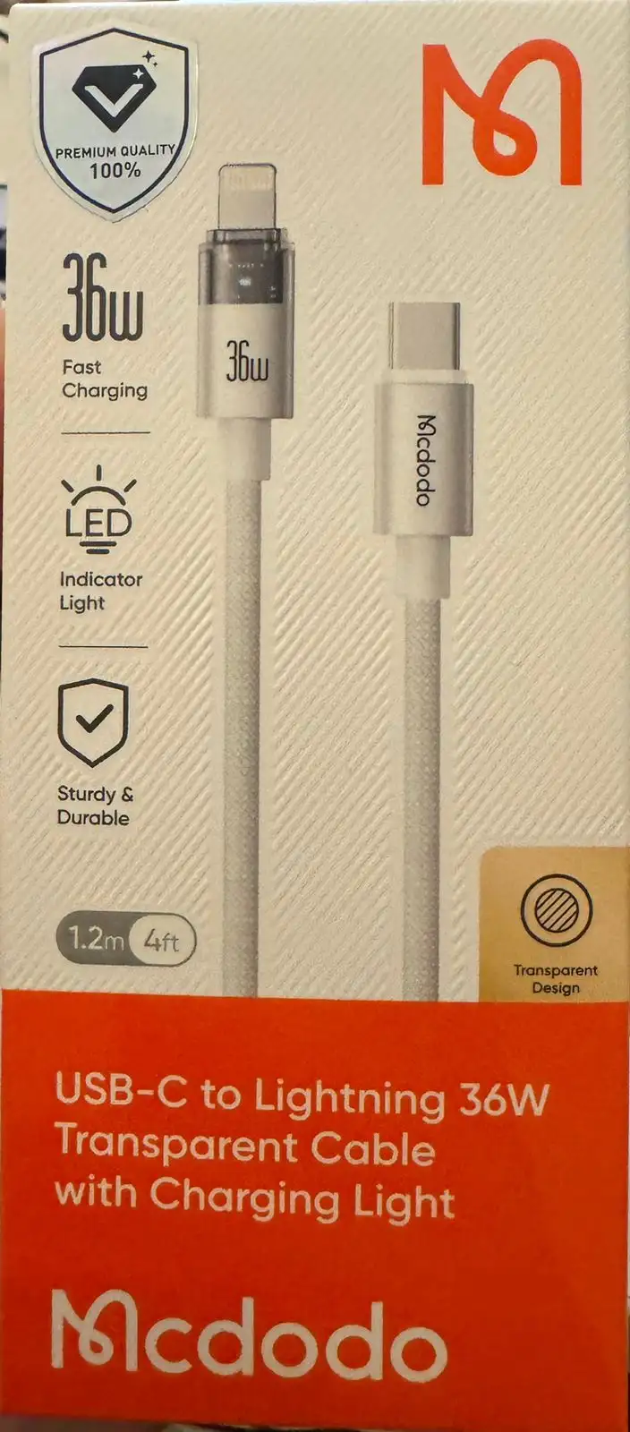 MCDODO Charger Ligthing